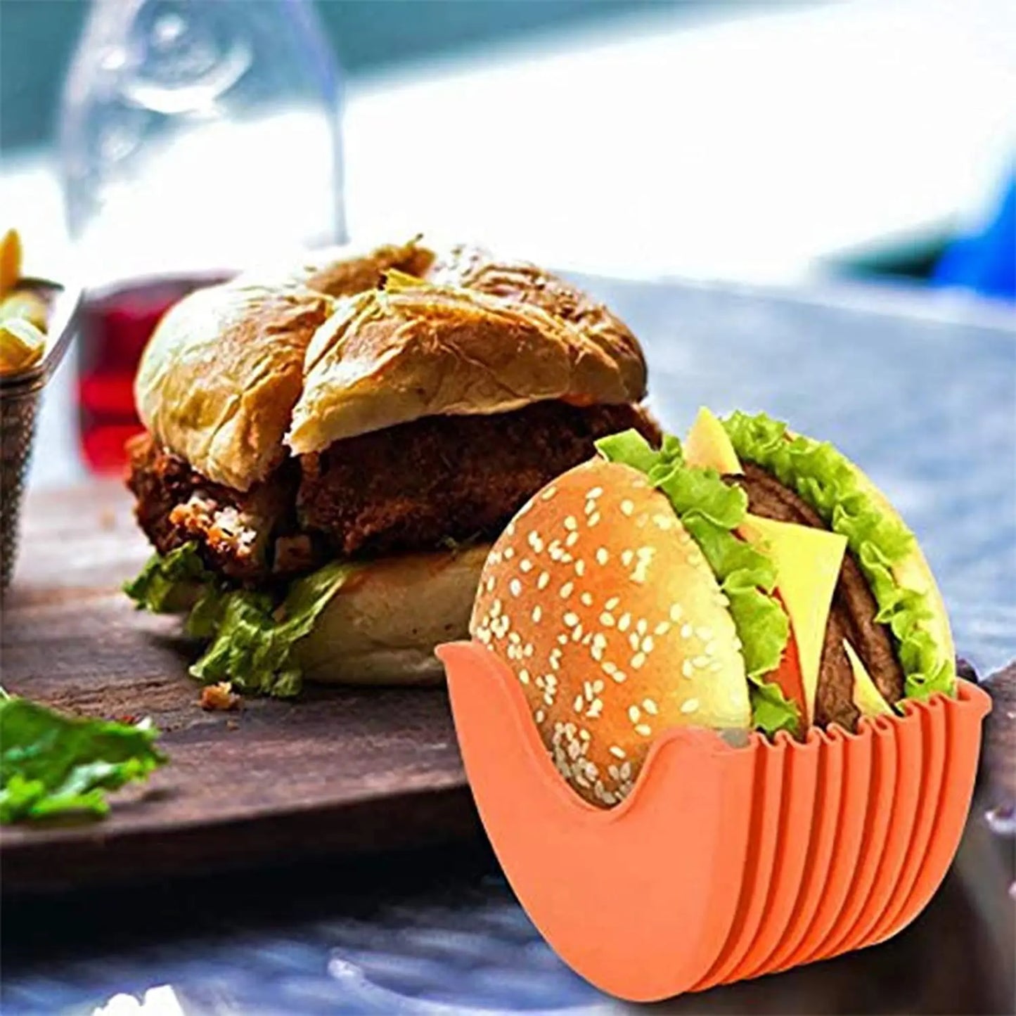 Wiederverwendbares Burger-Rack