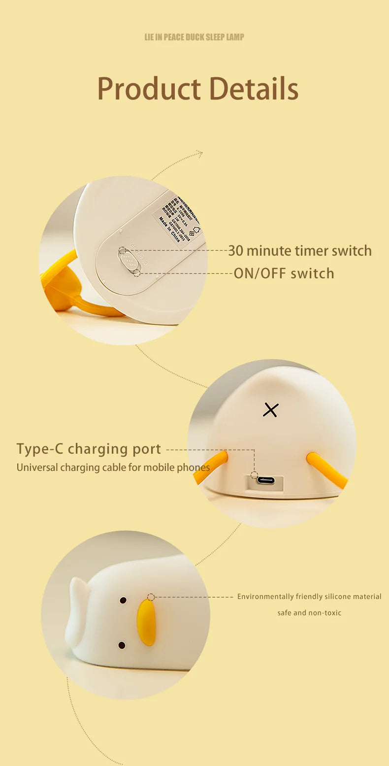 Enten LED Nachtlampe