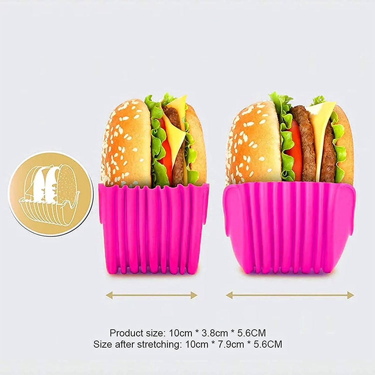 Wiederverwendbares Burger-Rack