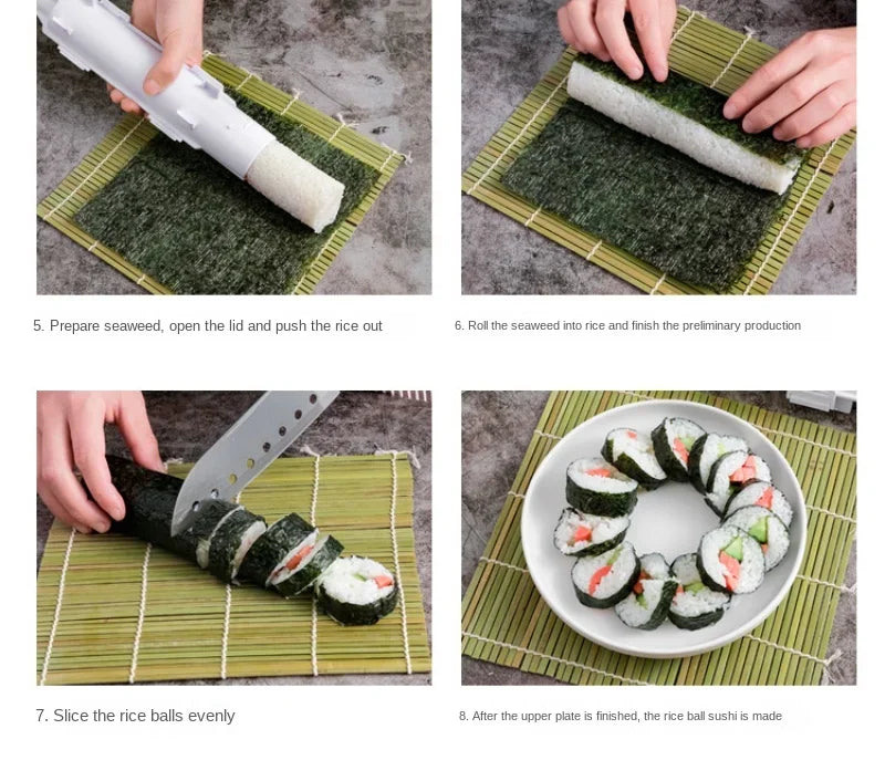 DIY Cylinder Sushi Maschine