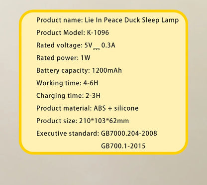 Enten LED Nachtlampe