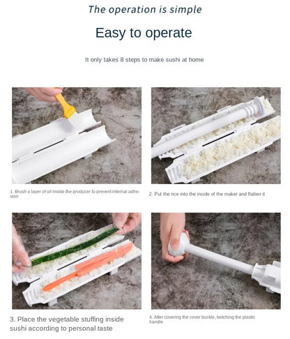 DIY Cylinder Sushi Maschine
